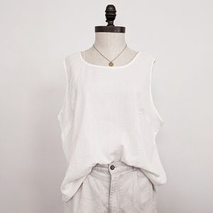 Cotton Gauze Tank Top
